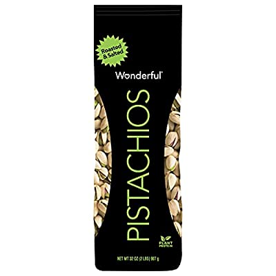 Wonderful Pistachios, Roasted and Salted Nuts, 32 Ounce - $5.16 ($95.68)