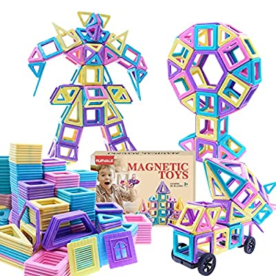 80% off - Expired: 100Pcs Magnetic Building Blocks, Learning Educational STEM Toys for Toddlers