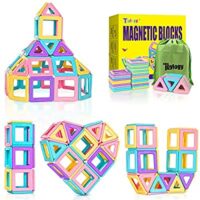 Expired: 36 Pcs Magnetic Blocks Building Set for Toddlers STEM Learning