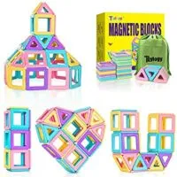 Expired:&nbsp;36 Pcs Magnetic Blocks Building Set for Toddlers STEM Learning