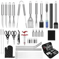 Expired:&nbsp;39PCS Stainless Steel BBQ Grilling Kit with portable bag