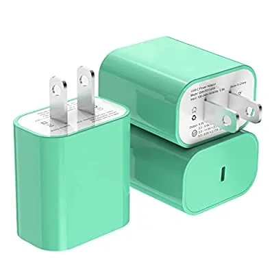 70% off - Expired:&nbsp;3Pack, 20W USB C Charger [Apple MFi Certified] PD Fast Charger
