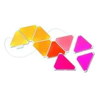 Expired:&nbsp;9 Pack – WASALEX Smart Triangle RGB LED Wall Light Panels with Music Sync, WiFi & 16M+ Color