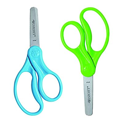 2 Pack Westcott Right- & Left-Handed Blunt Scissors For Kids