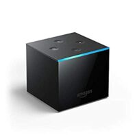 Certified Refurbished Fire TV Cube, hands-free with Alexa built in, 4K Ultra HD -2019