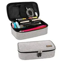 Expired:&nbsp;Big Capacity Oxford Cloth Pencil Storage Bag – Gray