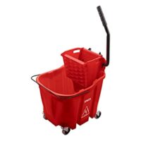 OmniFit™ 35 QT Mop Bucket Combo: Side Press Wringer