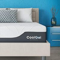 Cool Gel Chill Memory Foam 14-Inch Mattress with 2 BONUS Pillows |CertiPUR-US Certified, Queen