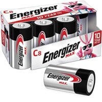 8 Ct – Energizer C Batteries, Max C Cell Battery Premium Alkaline