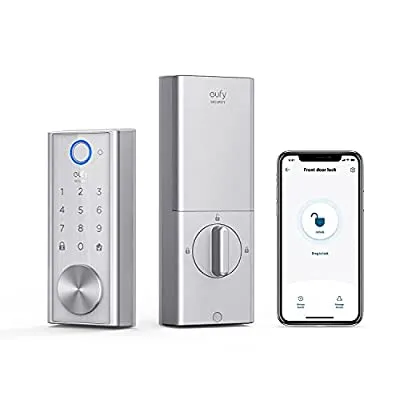 Expired: eufy Security Smart Lock Touch & Wi-Fi, Fingerprint Scan, Bluetooth Electronic Deadbolt, Touchscreen Keypad