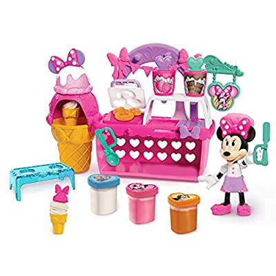 16 Piece – Disney Junior Minnie Mouse Sweets & Treats Shop, Food Set with 3 Modeling Compounds - $8.56 ($26.99)