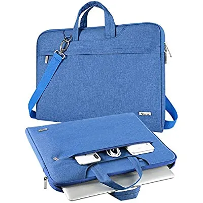 50% off - Expired: Laptop Bag Carrying Case for 14-5.6 inch with Shoulder Strap, Light Blue