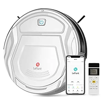 59% off - Expired: Lefant M210 Robot Vacuum Cleaner, 1800Pa Strong Suction, Self-Charging, Wi-Fi/ App/ Alexa