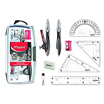 Maped Study Geometry 10 Piece Set