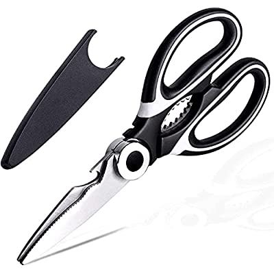 80% off - Expired: Multi Purpose Strong Stainless Steel Kitchen Utility Scissors with Cover