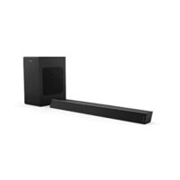 Philips 2.1 Channel 300 Watts Dolby Audio Soundbar Speaker with Wireless Subwoofer, HDMI ARC