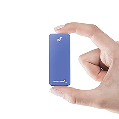 SABRENT 1TB Rocket Nano External Aluminum SSD (Blue) - $104.70 ($289.99)