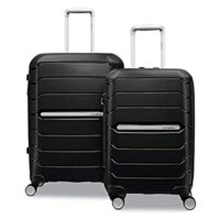 2 Pcs Samsonite Freeform Hardside with Double Spinner Wheels, 21/28