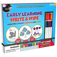 Early Learning Write & Wipe , 9 Fun Learning Activities, Preschool Learning For Kids