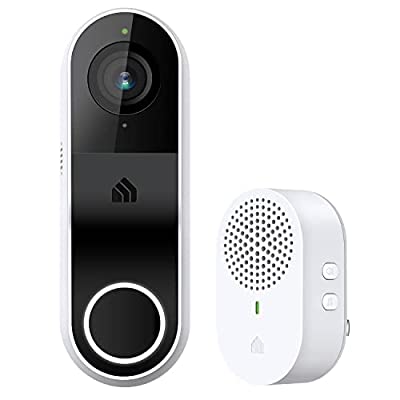 Kasa Smart Video Doorbell Camera Hardwired w/ Chime, 2K, 2-Way Audio, Cloud & SD Card Storage - $52.99 ($59.99)