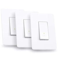 3 Pack Kasa Smart Light Switch, Single Pole, Needs Neutral Wire, 2.4GHz Wi-Fi