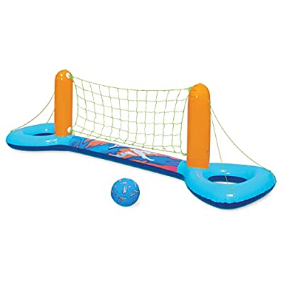 WowWee Pool Volleyball Set Inflatable Pool Float with Net and Volleyball