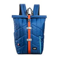 ZIPIT Puffer Backpack Padded Laptop Compartment, Tear Resistant, Lightweight (Blue)