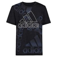 adidas Boys’ Short Sleeve Aeroready Bos Toss Tee