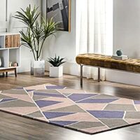 nuLOOM Susana Wool Abstract Geometric Area Rug, 8′ x 10′