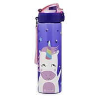 24 Oz Kidnasium Water Bottle with Push-Button Flip Cap