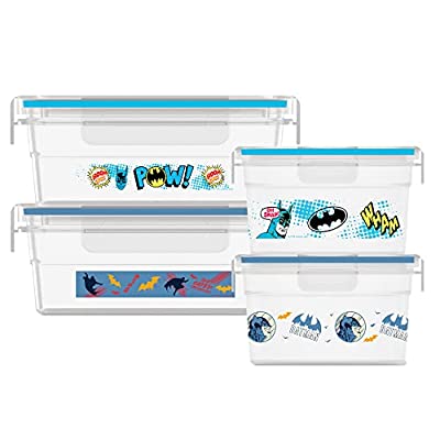 8-pc Batman Snapware® Plastic Container Storage Set - $18.00 ($29.99)