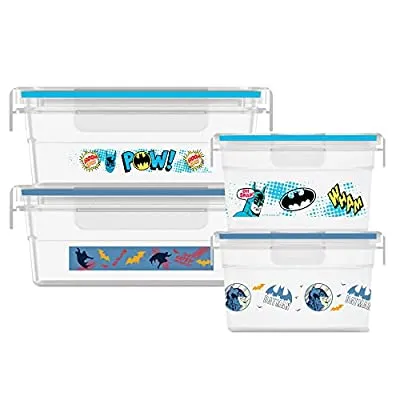 8-pc Batman Snapware® Plastic Container Storage Set