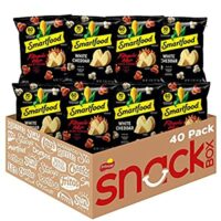 40 Ct Smartfood Popcorn Flamin’ Hot & White Cheddar Pack