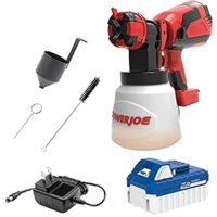 Expired: Sun Joe 24V 4.0Ah Cordless Handheld Paint Sprayer, Kit