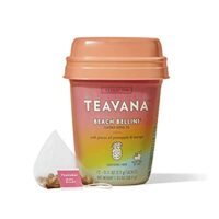 4 Pack Teavana Beach Bellini, Herbal Tea with Pineapple and Mango, 48 sachets