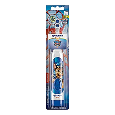 Paw Patrol Arm & Hammer Kids Electric Spinbrush, Soft, Toothbrush