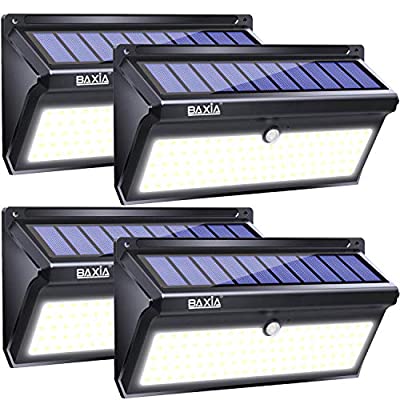 4 Pack 100 LED Motion Sensor Outdoor Solar Lights – 2000 Lumens - $16.00 ($169.99)