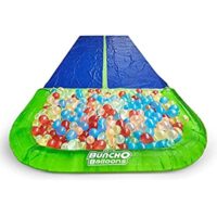 Bunch O Balloons Water Slide Wipeout 2 Lane + (165+ Water Balloons)