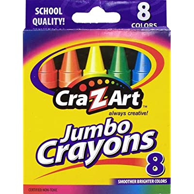 Cra-Z-Art Jumbo Crayons, 8 Count