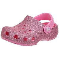 Crocs Unisex-Child Classic Glitter Clogs for Kids