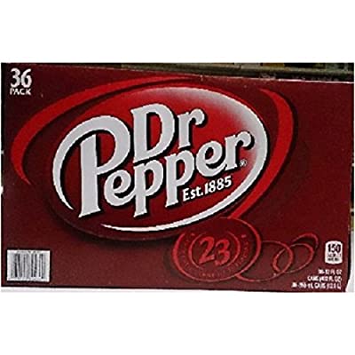 36 Cans – Dr. Pepper Soda 12 oz Can