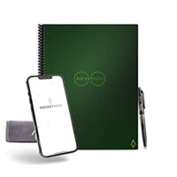 Rocketbook Smart Reusable Notebook – Dotted Grid, Letter Size