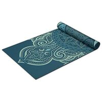 Gaiam Yoga Mat – Premium 6mm Print Reversible Extra Thick