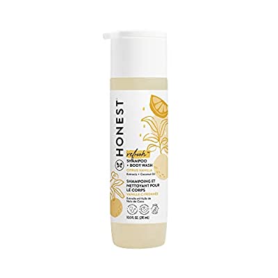 The Honest Company Shampoo + Body Wash, Citrus Vanilla, 10 Fl.Oz