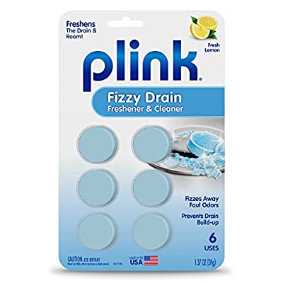 Plink Fizzy Drain Freshner & Cleaner 6 tablets