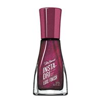 Sally Hansen Insta-Dri Nail Polish, Luxe Finish Collection, The Queens Velvet