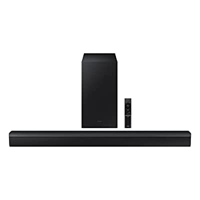 Samsung HW-A450/ZA 2.1ch Soundbar with Dolby Audio (2021) , Black