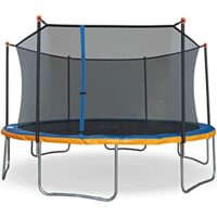 Sportspower Outdoor Trampoline with Safety Enclosure Net, 15FT