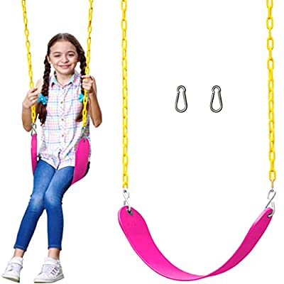 Jungle Gym Kingdom Outdoor Swing Seat with Chain & Hooks