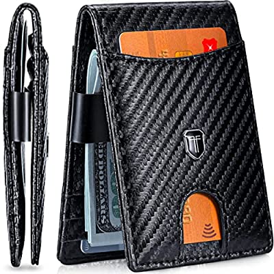 Expired: Toughergun Slim RFID Wallet with Money Clip